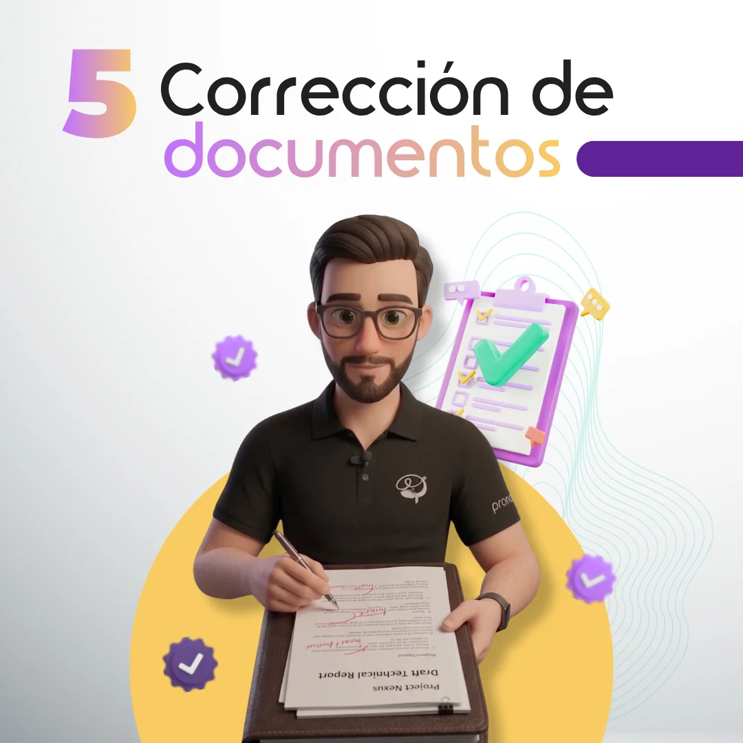 Corrección de documentos